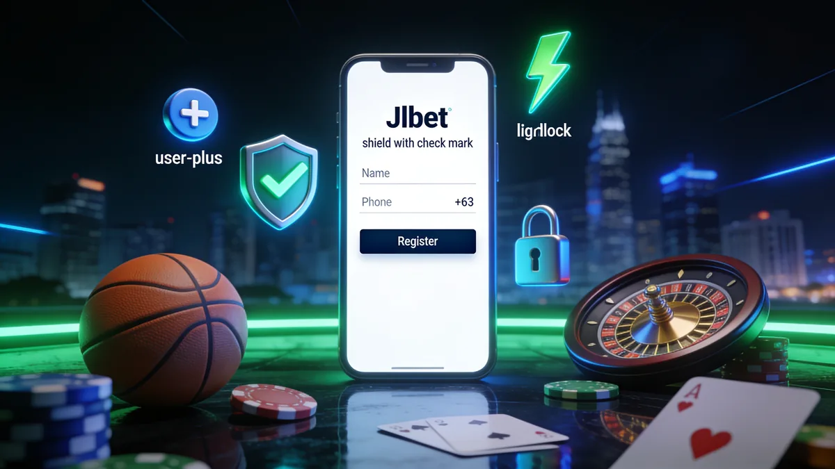 JLBET Registration Process for players in the Philippines